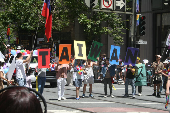 June 29, 2025 during San Francisco Pride Parade 2025