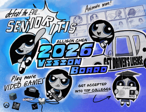 January 6, 2026 "2026 Vision Board"
