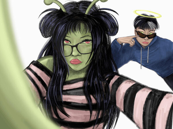 "For Lifers" December 5, 2025 Digital illustration made with Procreate
